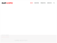 Tablet Screenshot of duracero.com